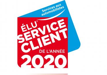 ELU SERVICE CLIENT DE L'ANNEE 2020
